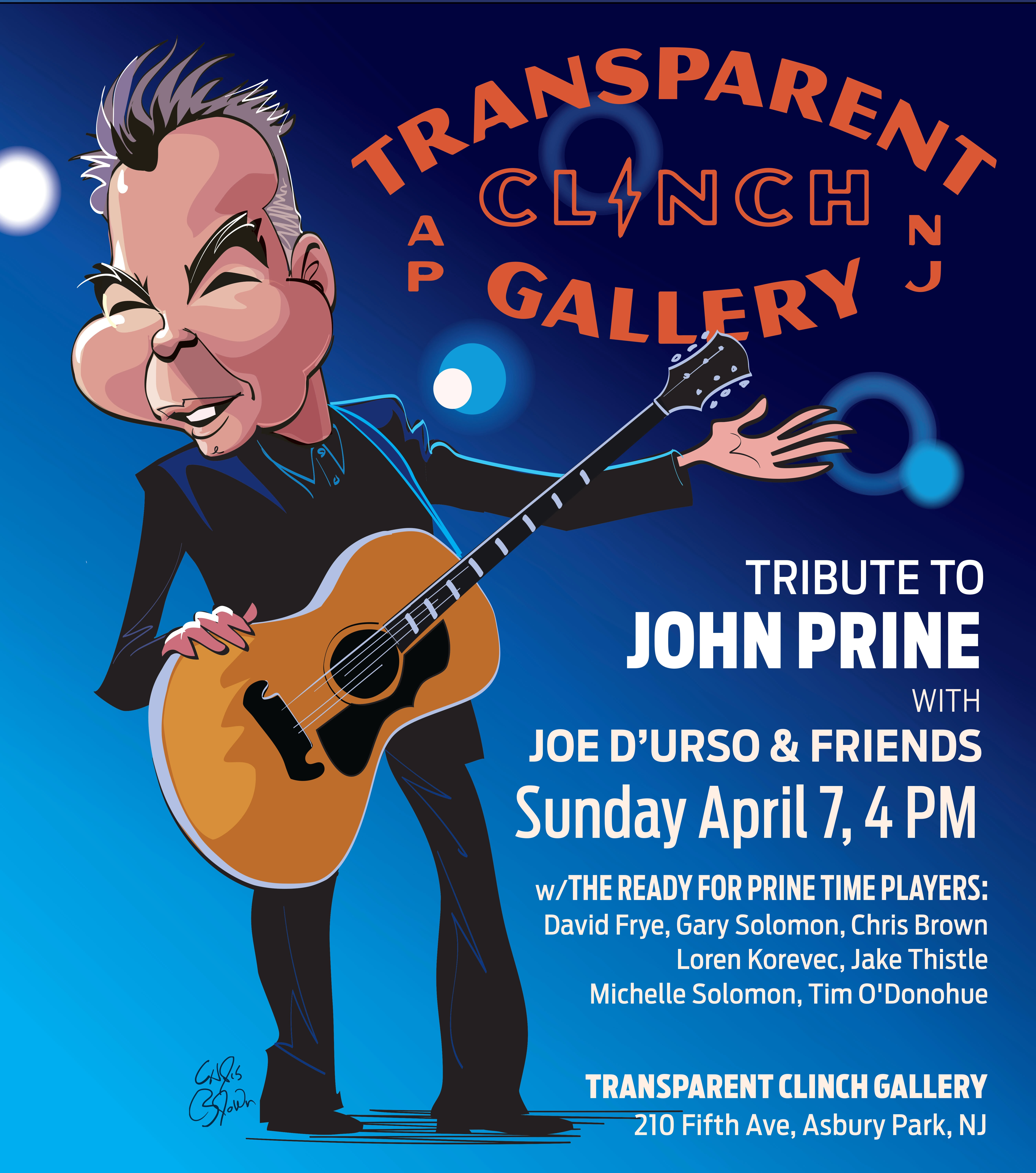 Transparent Clinch Gallery - Joe D'Urso & Friends John Prine Tribute