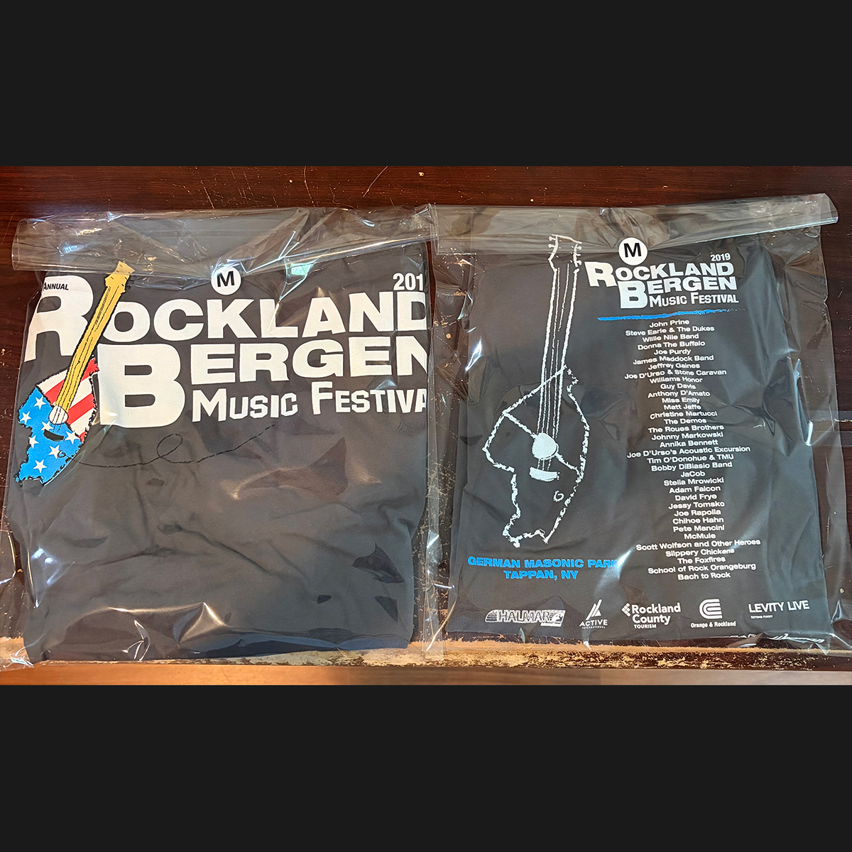 Rockland-Bergen Music Festival T-Shirt - Black